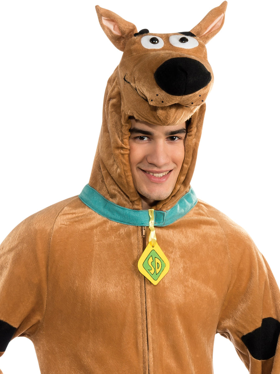Adults Deluxe Scooby Doo Costume - Close Image 1