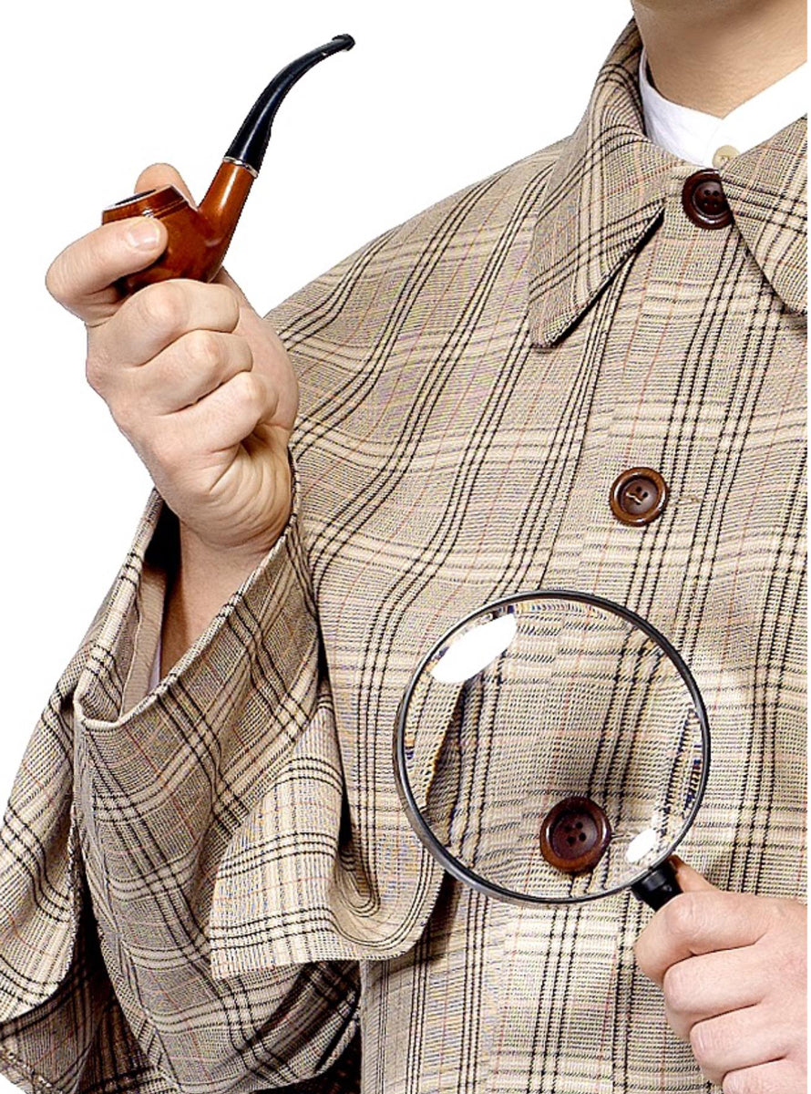 Detective Pipe And Magnifying Glass Costume Accessory Set - Main Image