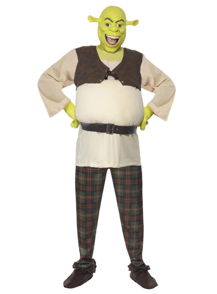 Shrek Deluxe Mens Character Costume - Main Image