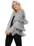 Womens Silver Tassel Festival Costume Jacket - Main Image