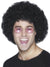 Mens Simple Black Afro Costume Wig