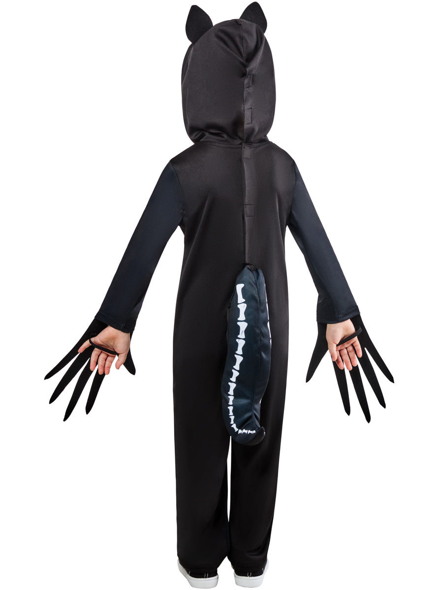 Halloween Boys Werewolf Skeleton Costume - Back Image