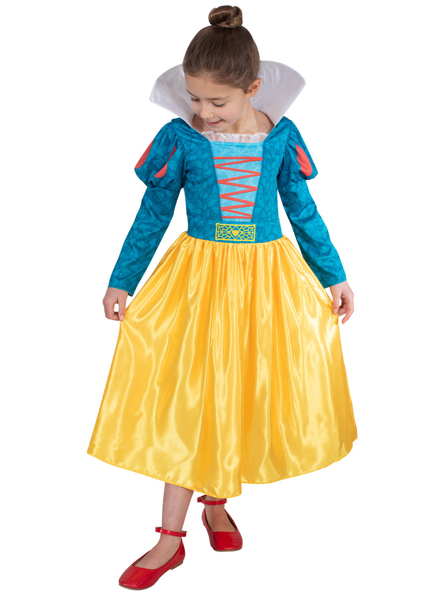 Disney Live Action Snow White Movie Girls Costume - Alternative Image 1