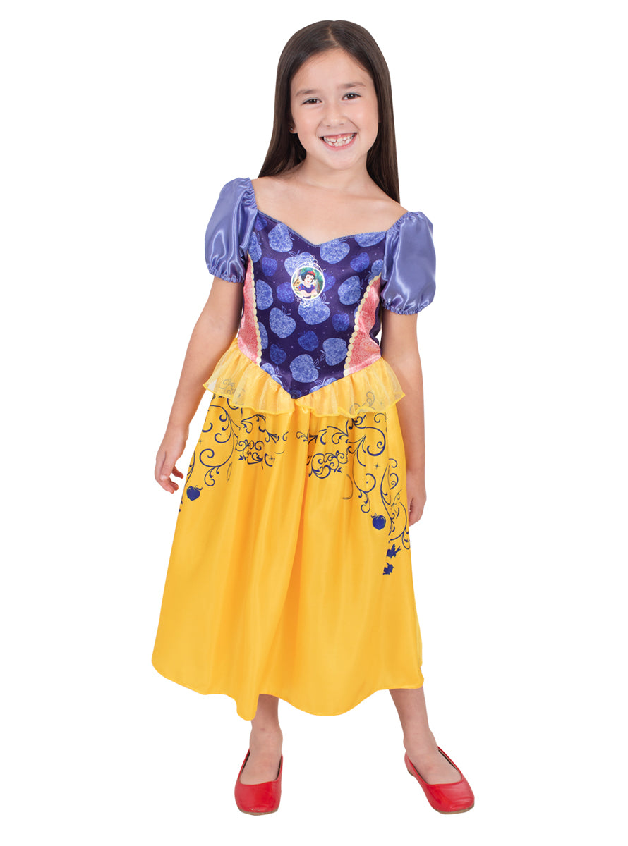 Snow White Girls Disney Princess Costume - Main Image