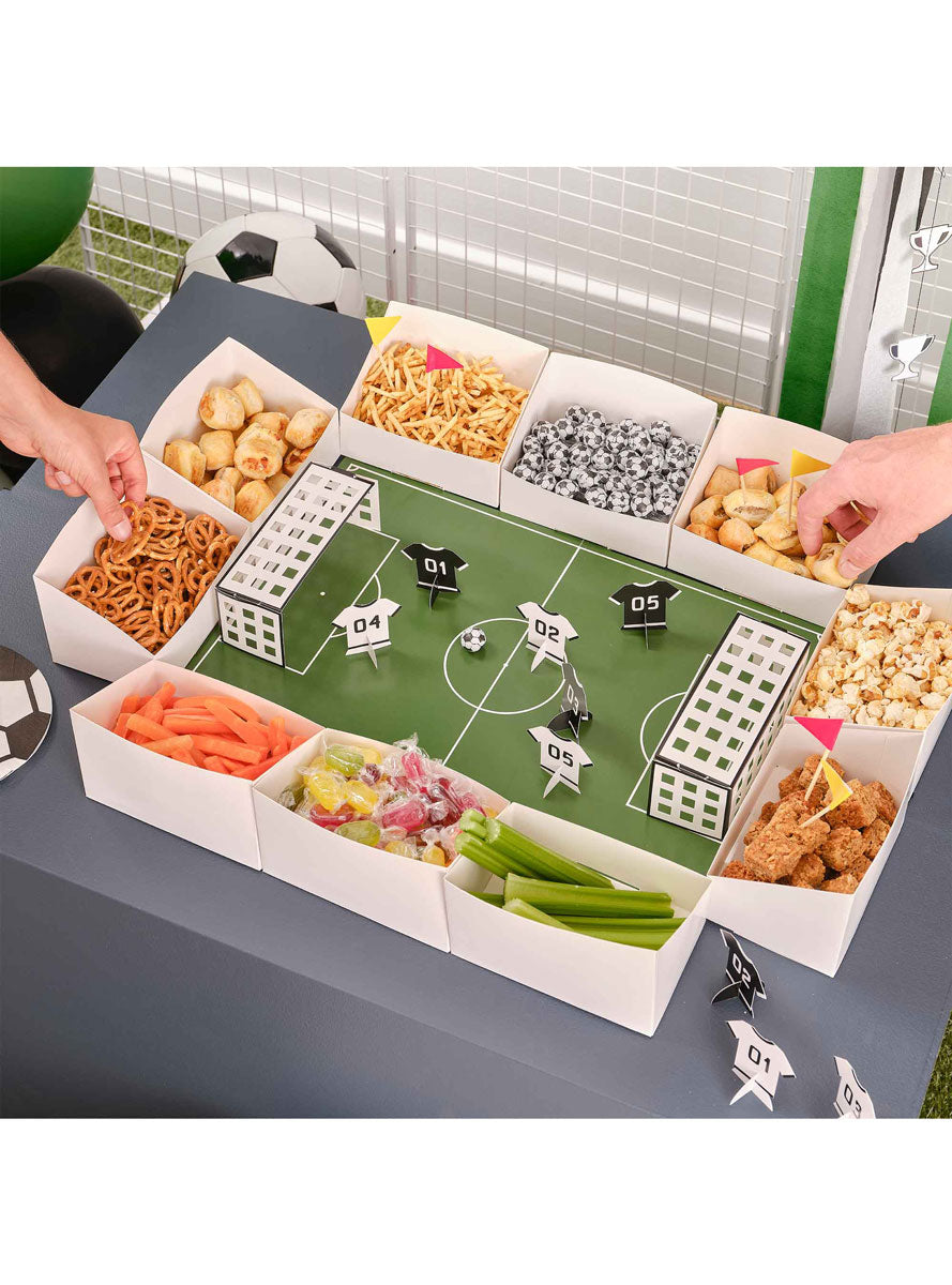 Soccer Kick Off Party Stadium Shaped Treat Stand – Main Image