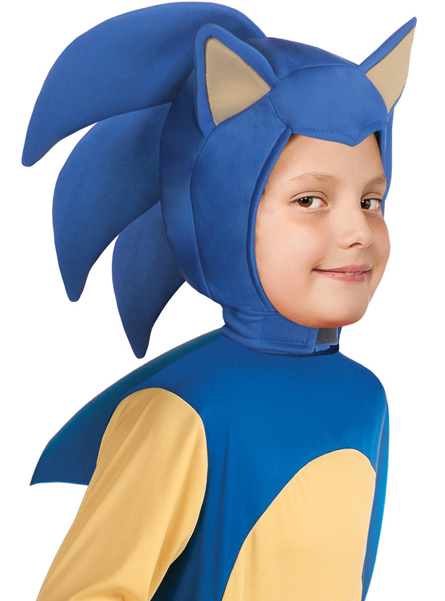 Licensed Sonic The Hedgehog Boys Costume - Close Image