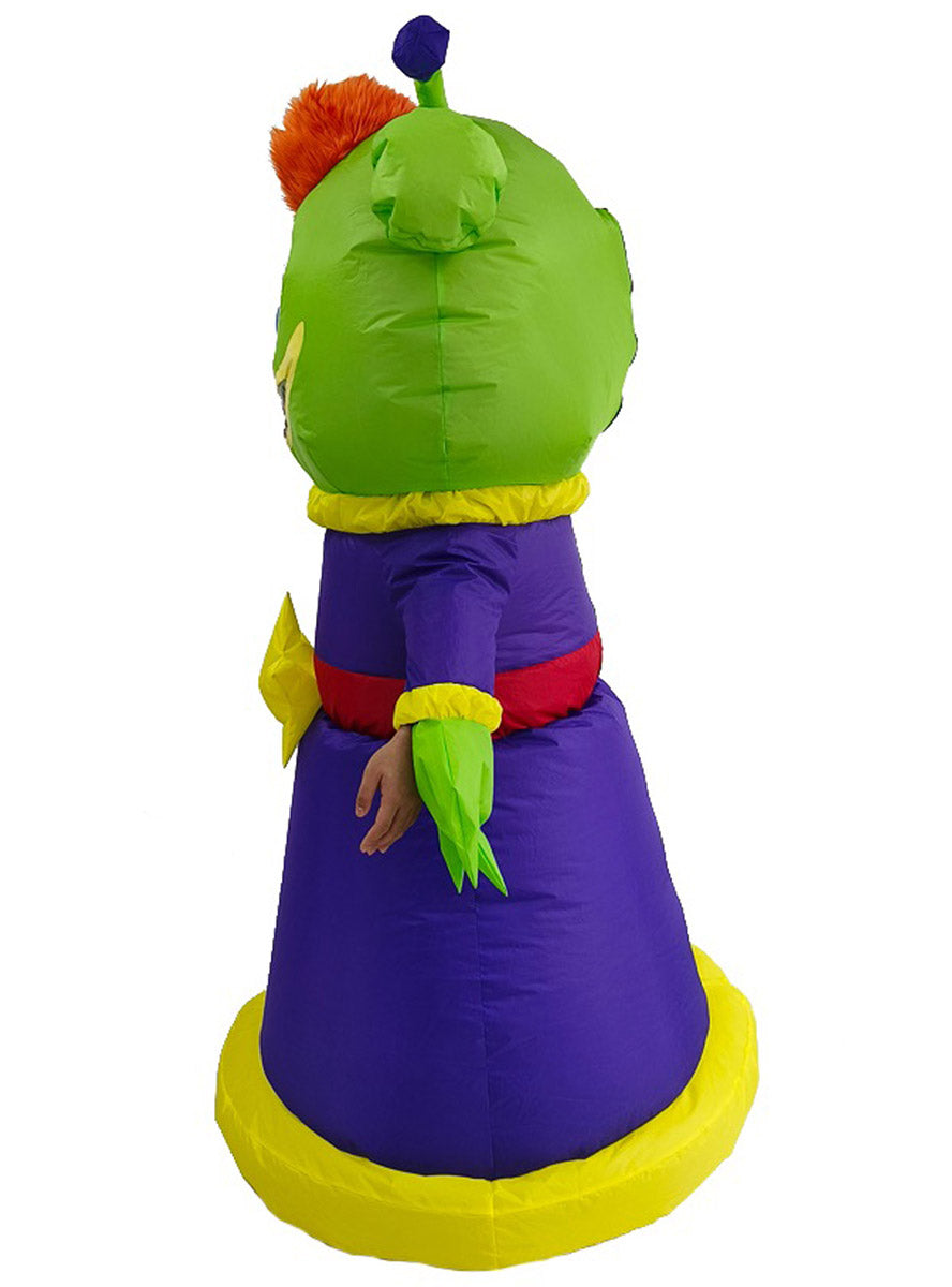 Side image of Space Alien Novelty Adults Inflatable Costume