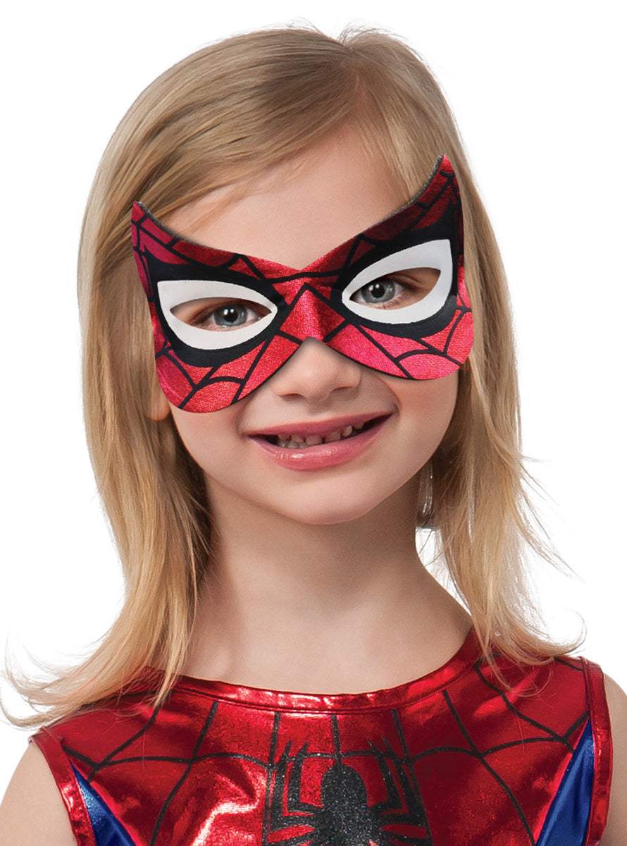Deluxe Girls Spidergirl Marvel Superhero Tutu Costume - Close Image 1