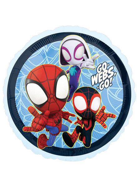 Spidey And His Amazing Friends 45cm Round Foil Balloon - Main Image