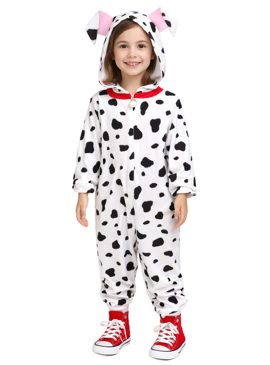 Kids Spotted Dalmatian Book Week Costume Onesie