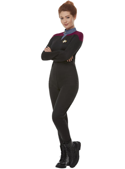 Command Uniform Plus Size Womens Star Trek Voyager Costume - Main Image