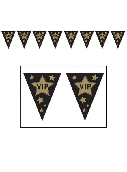 VIP Pennant Flag Bunting - Main Image