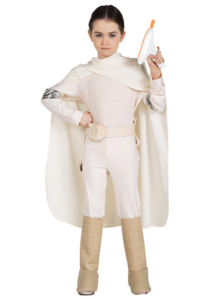 Deluxe Girls Padme Amidala Star Wars Costume - Main Image