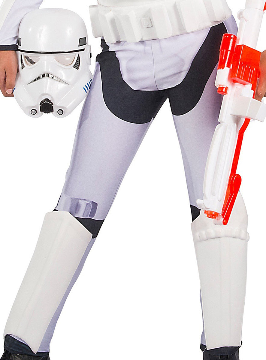 Alternate Close Image of Stormtrooper Girls Deluxe Star Wars Costume