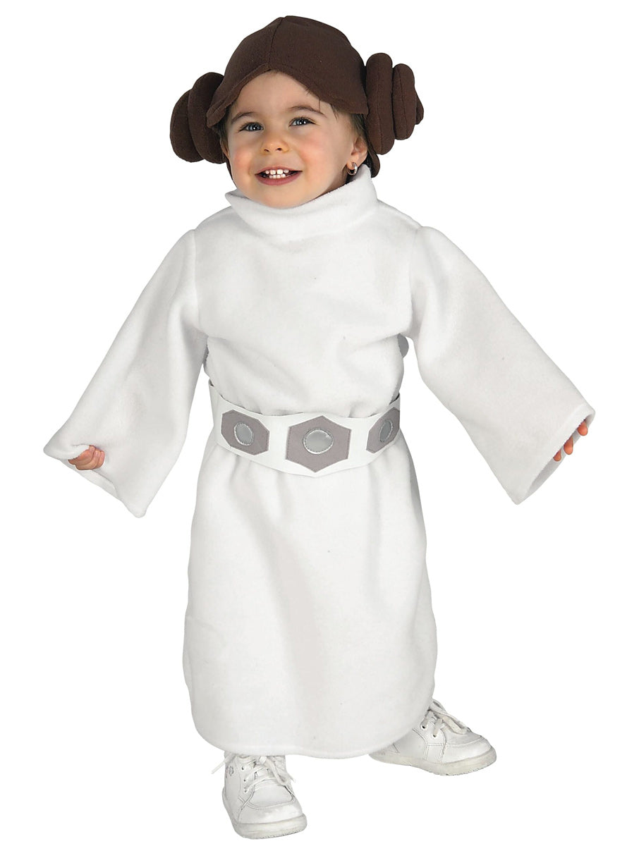 Toddler Girls Princess Leia Star Wars Costume - Main Image