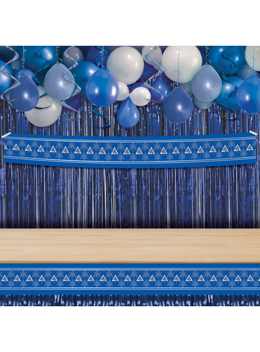 Star of David Banner Decoration - Lifestyle Image