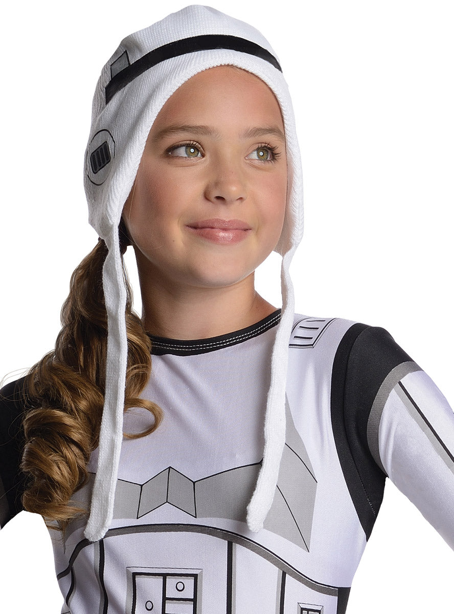 Image of Sassy Stormtrooper Teen Girls Costume - Close Image 1