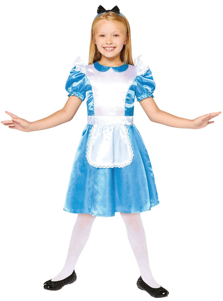 Classic Girls Alice in Wonderland Storybook Costume - Main Image