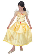Storyteller Belle Deluxe Girls Disney Princess Costume - Main Image