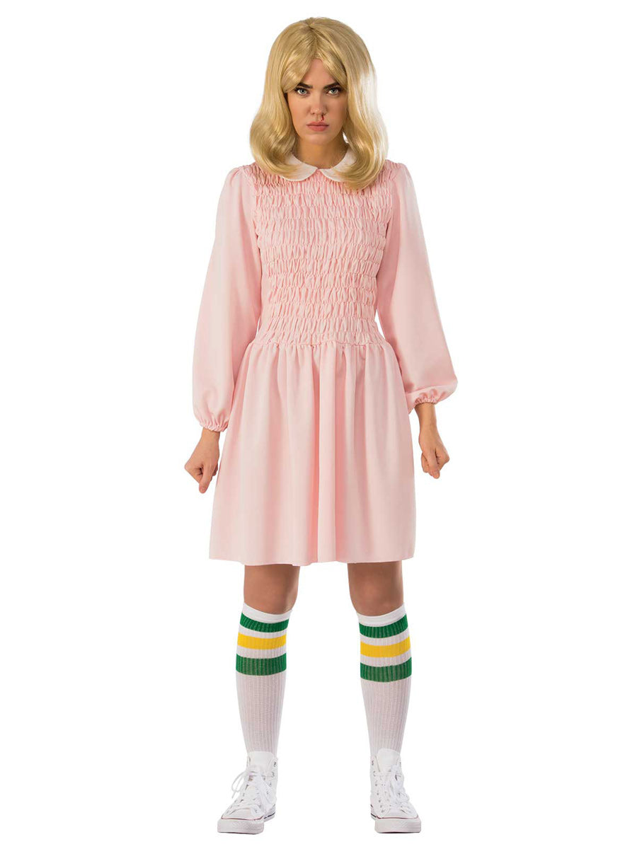 Pink Eleven Dress Womens Stranger Things Season 1 Costume - Main Image