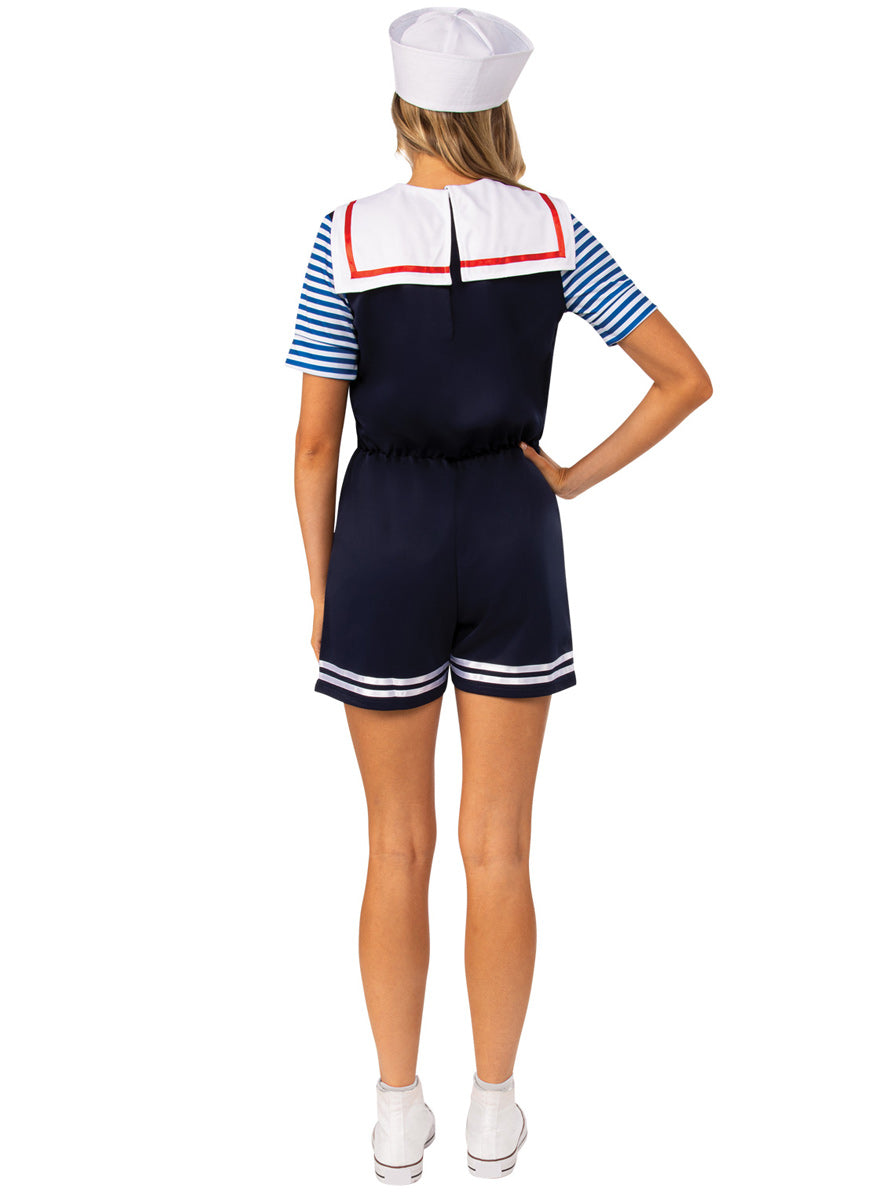 Scoops Ahoy Womens Robin Stranger Things Season 2 Costume - Back Image