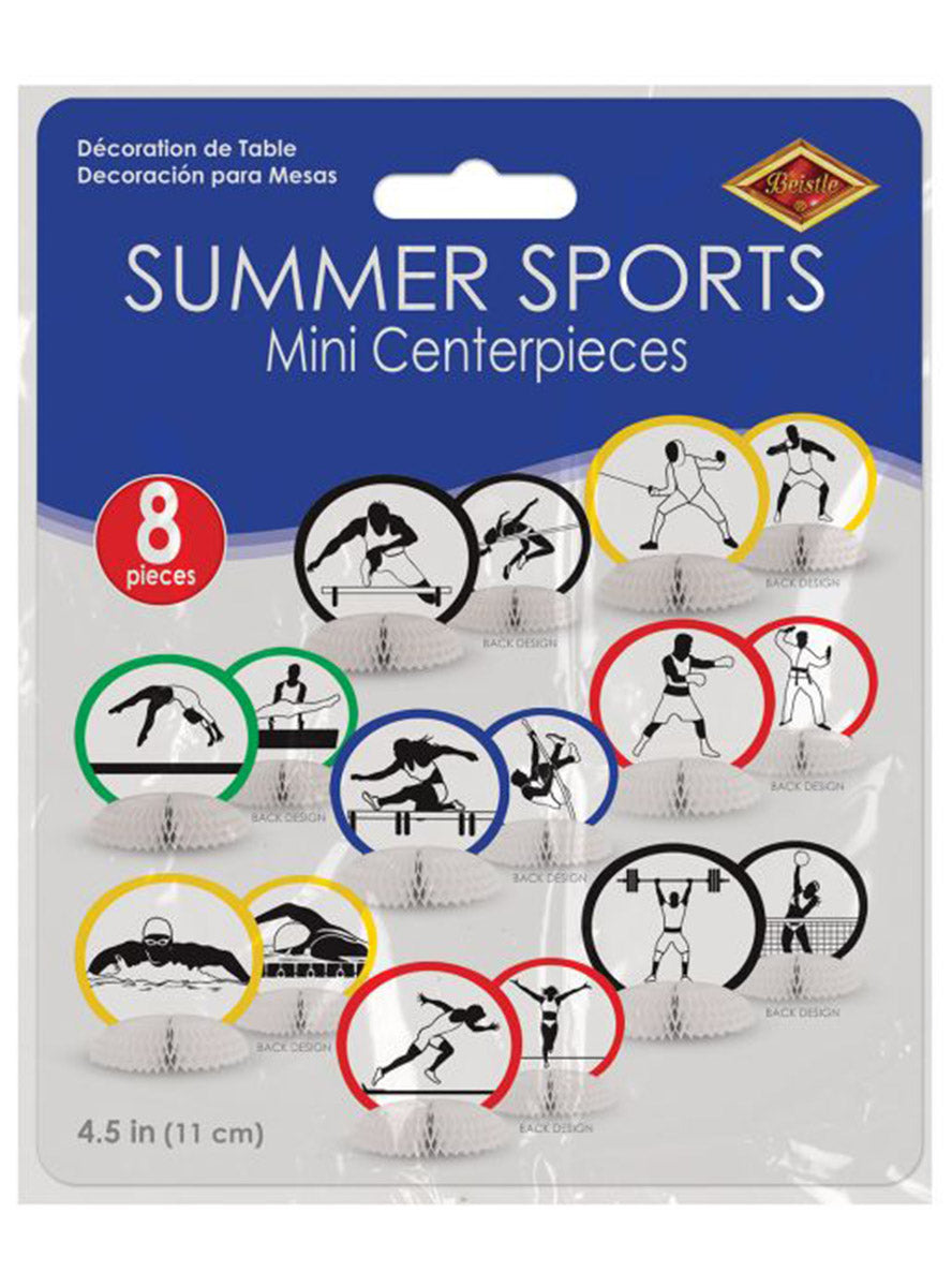 Summer Sports Honeycomb Centrepieces - Packaging Image