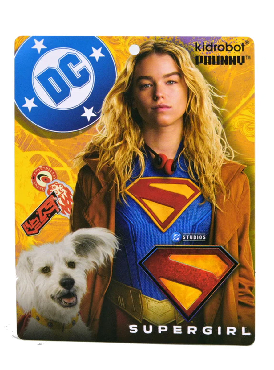 Supergirl 2026 Movie Medium 30cm Krypto Plush - Packaging Image