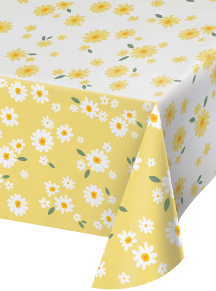 Sweet Daisy Yellow 244cm Table Cover – Main Image