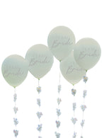 light green team bride flower strong balloon set - main image