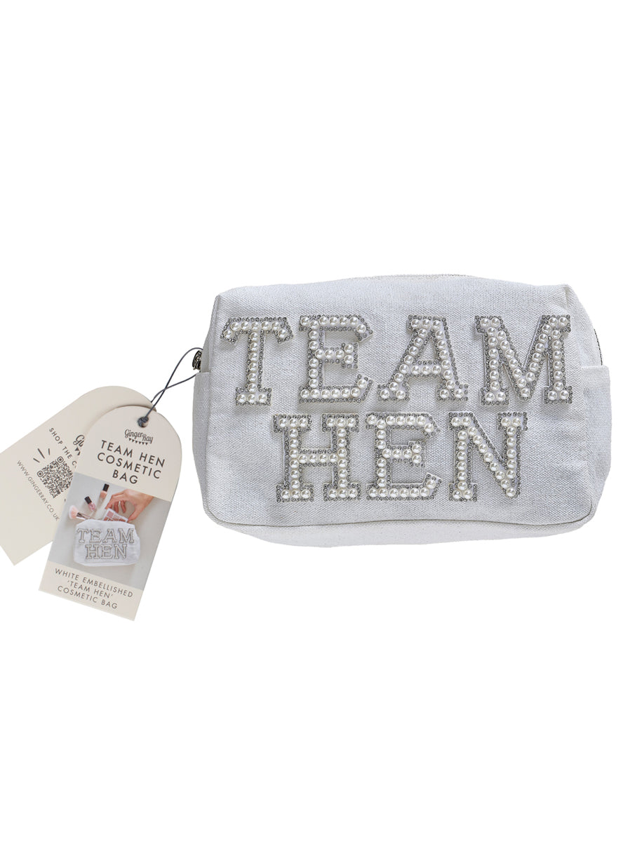 pearl team hen party makeup case - packaging image