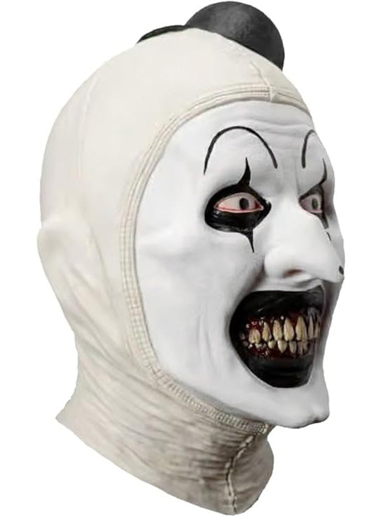 Terrifier 3 Premium Art The Clown Full Face Latex Mask - Side Image 2