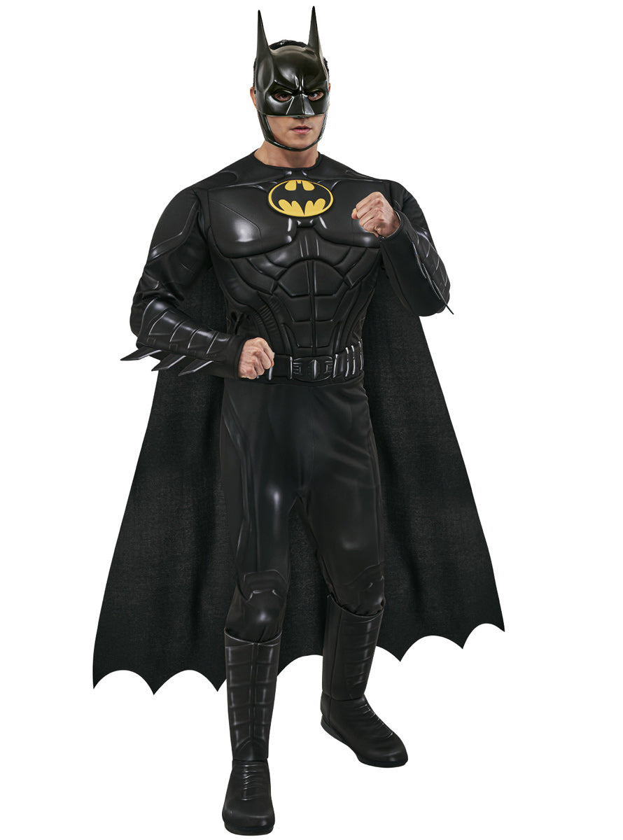 Mens Deluxe Keaton Batman The Flash Movie Superhero Costume - Main Image