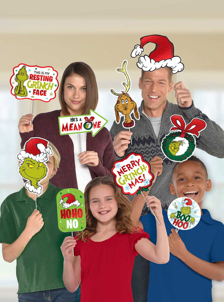 The Grinch Christmas Photo Prop Kit 13 Piece