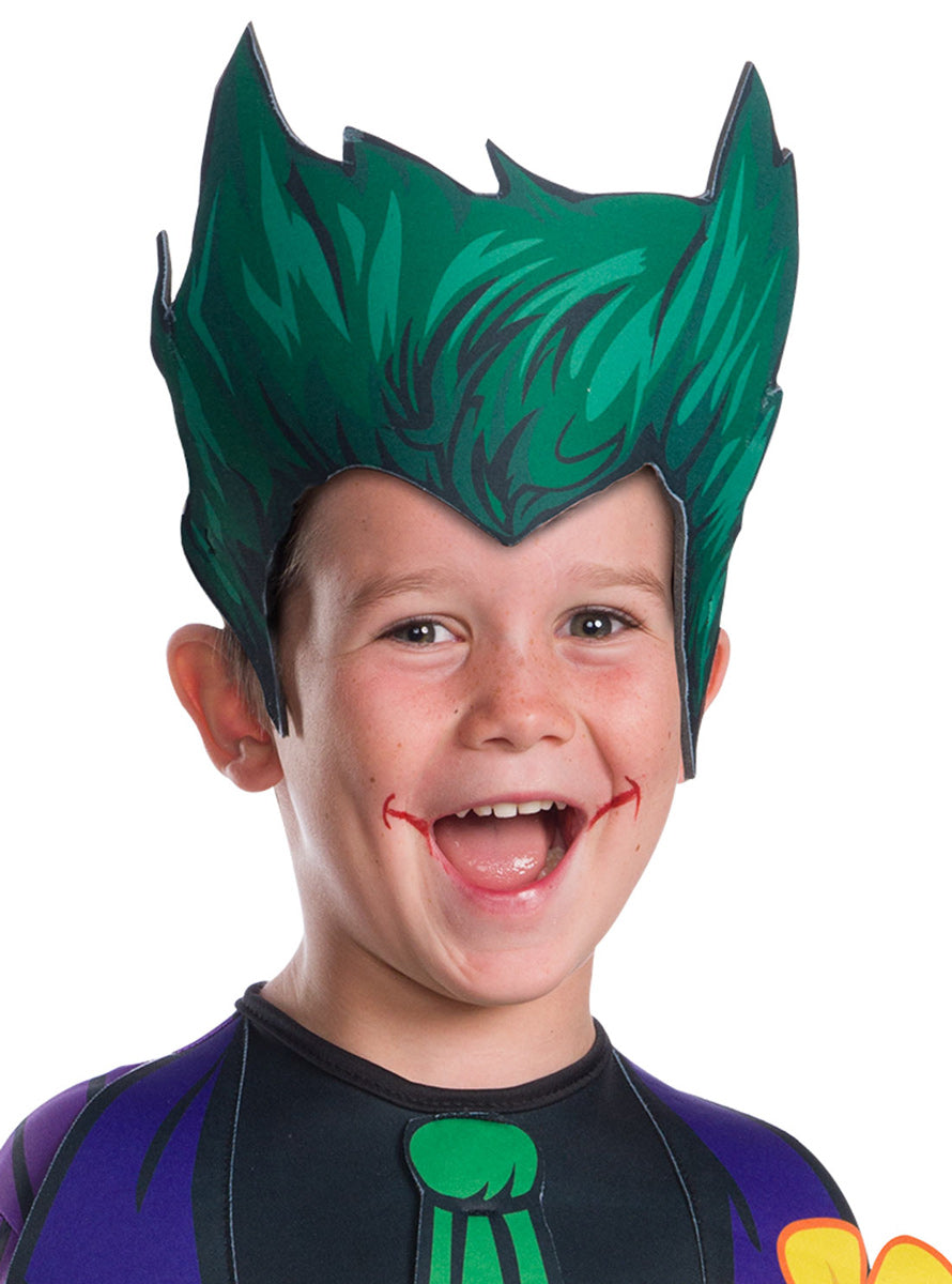 Classic Boys Purple The Joker DC Villain Costume - Close Image 1