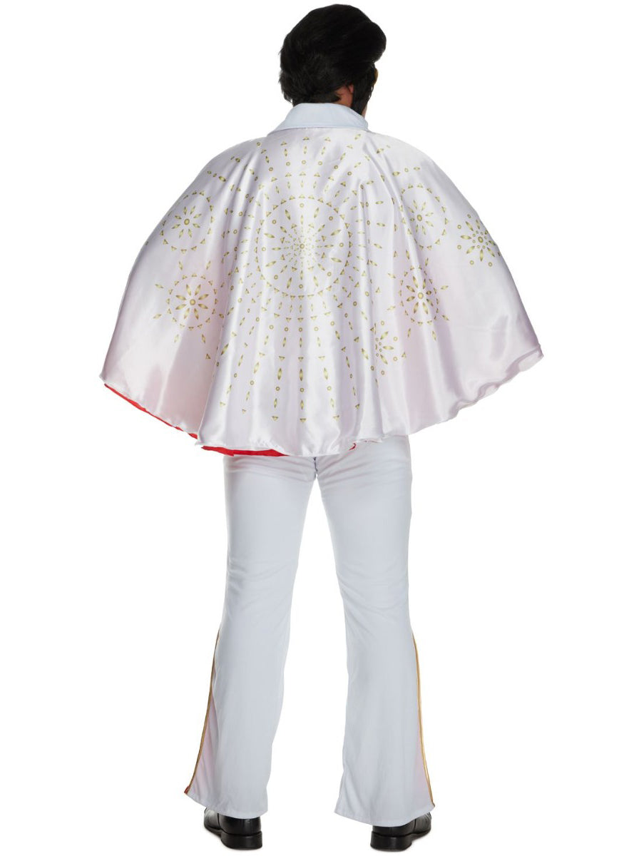 Plus Size Elvis Presley Mens 1950s Costume - Back Image