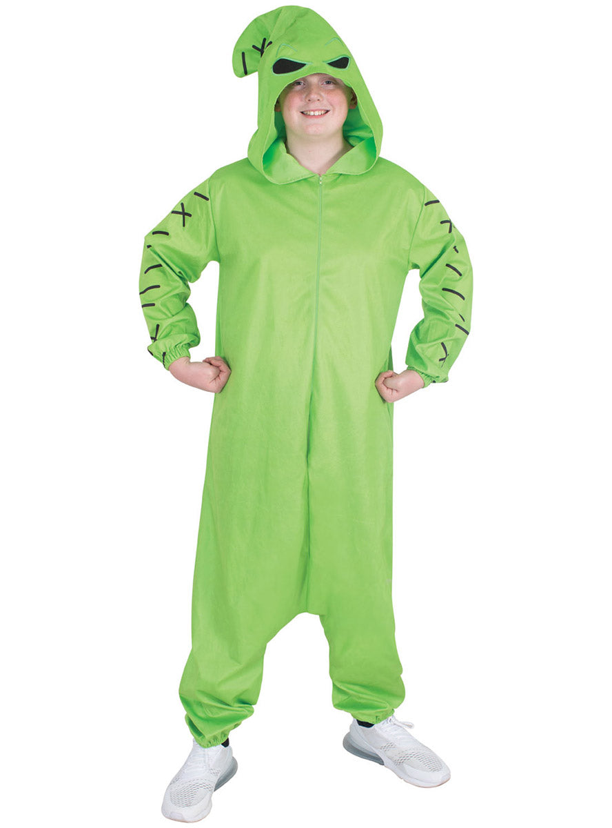 Oogie Boogie Adults Onesie Costume - Alternate Image