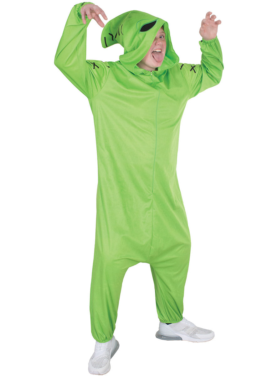 Oogie Boogie Adults Onesie Costume - Alternate Image 3
