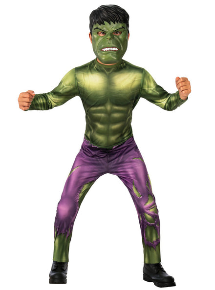 The Hulk Boys Marvel Superhero Costume