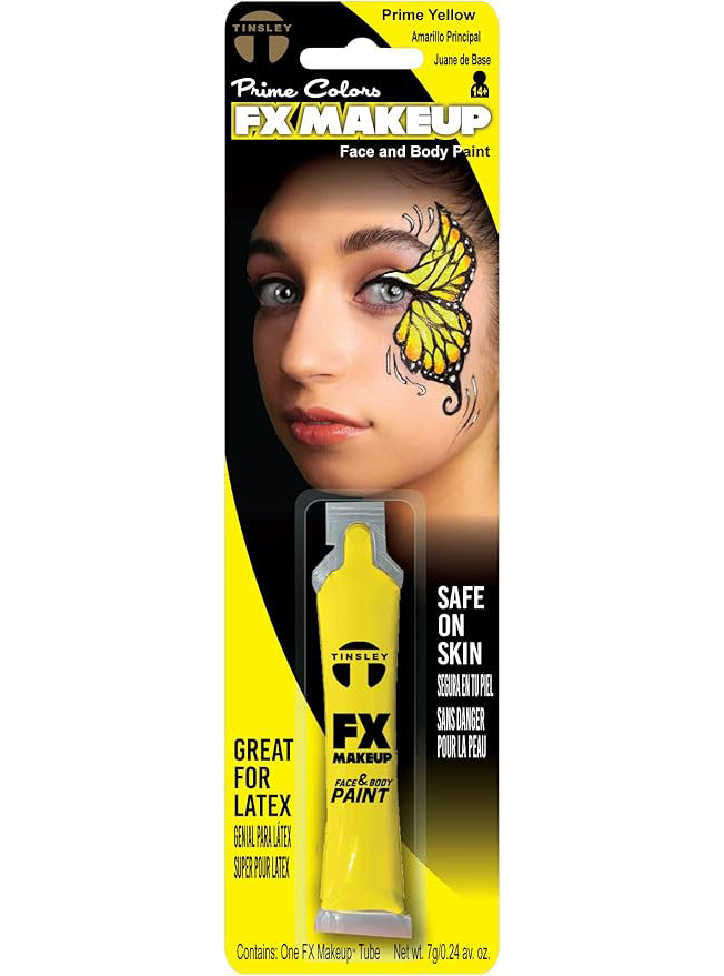 Tinsley 7g Prime Yellow Face and Body Paint - Main Image