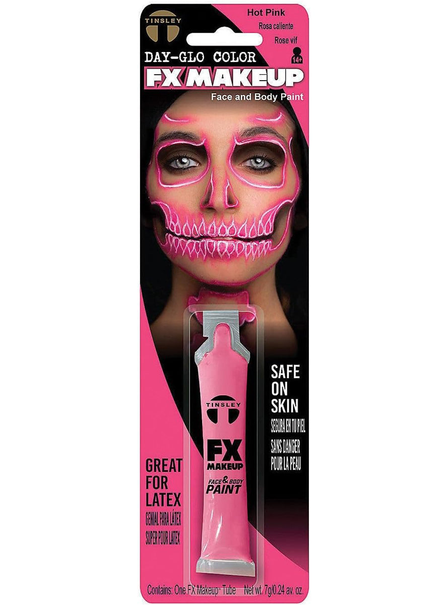 Tinsley Day Glo Hot Pink 12g FX Makeup - Main Image