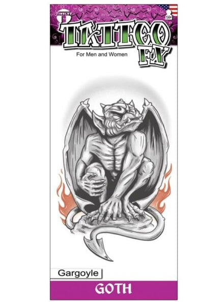 Tinsley Transfers Gothic Gargoyle Temporary Tattoo - Main Image