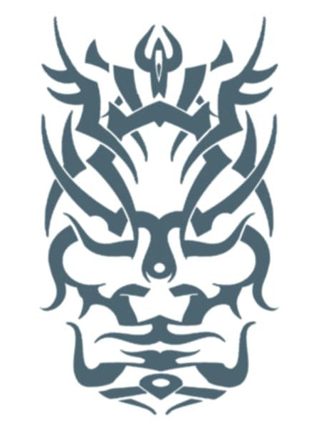 Tinsley Transfers Tribal Face Deluxe Temporary Tattoo - Alternative Image