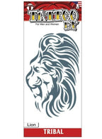 Tinsley Transfers Tribal Lion Deluxe Temporary Tattoo - Main Image