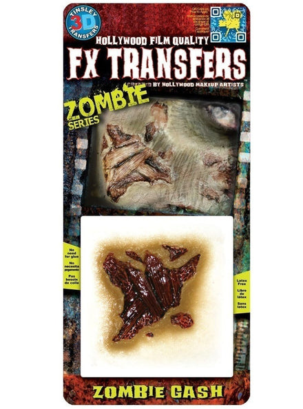 Tinsley Transfers Zombie Gash 3D FX Transfer - Main Image