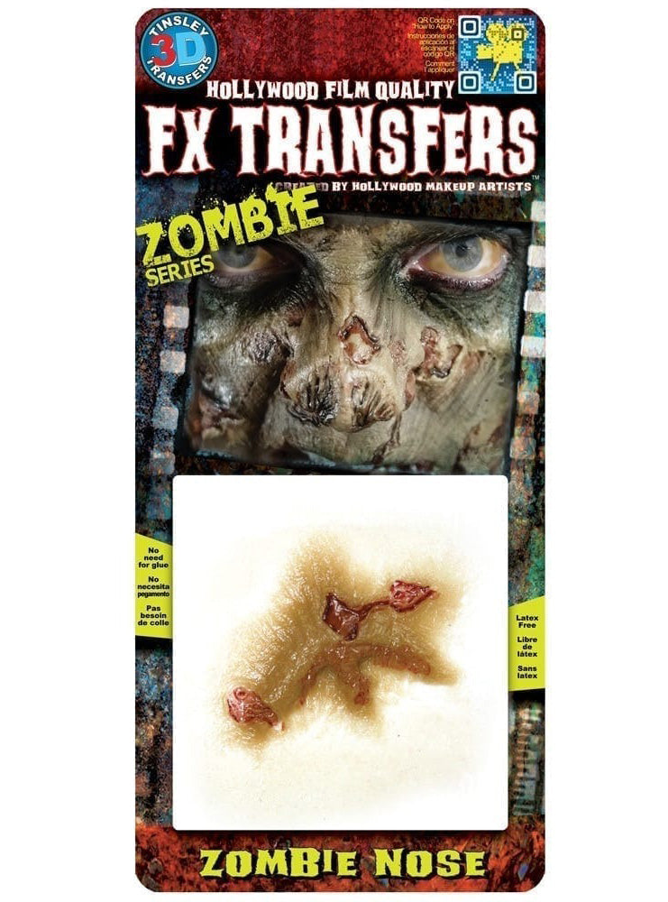 Tinsley Transfers Zombie Nose 3D FX Transfer - Main Image