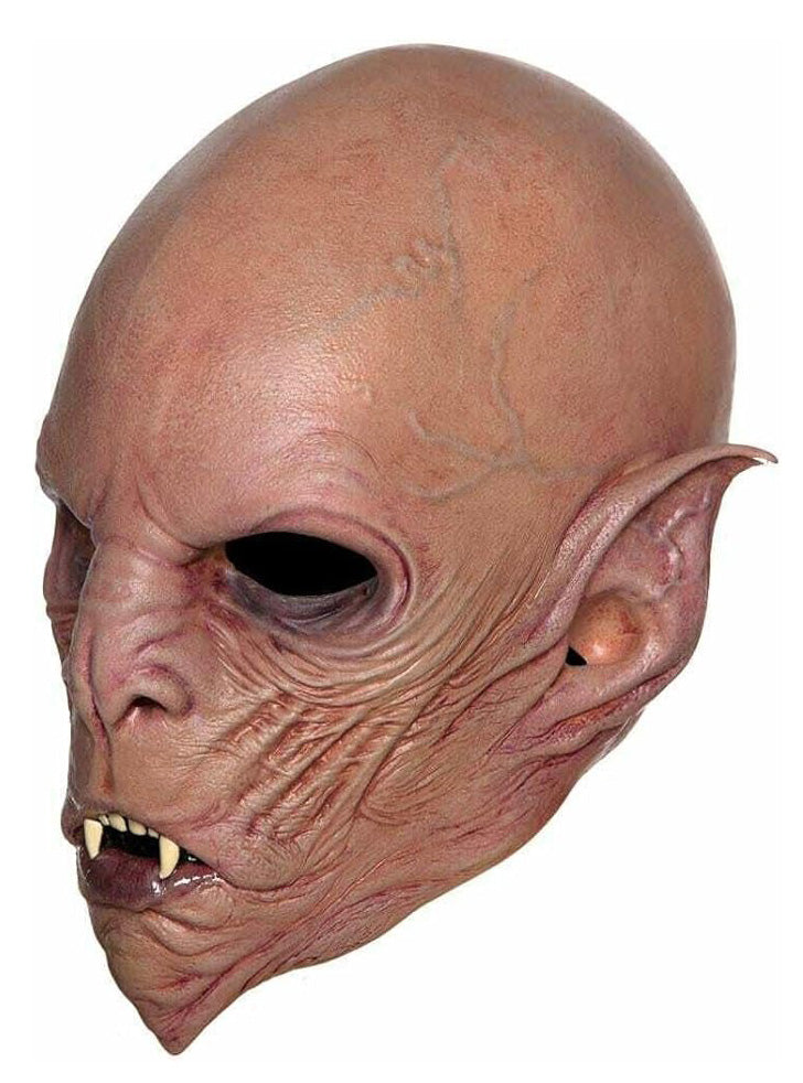 Tinsley Blue Blood Sucker Vampire Premium Full Head Halloween Latex Mask - Side Image 1