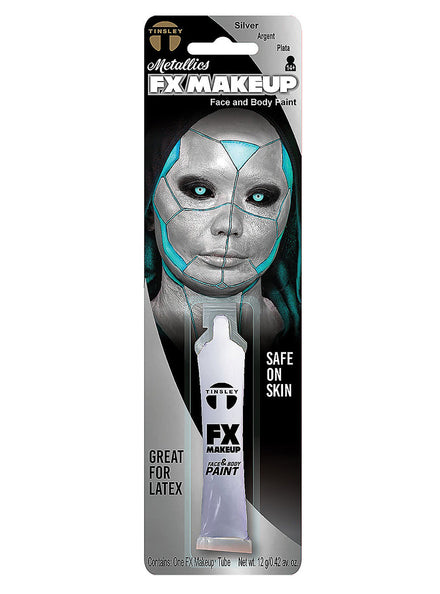 Tinsley Metallic Silver 12g FX Makeup - Main Image