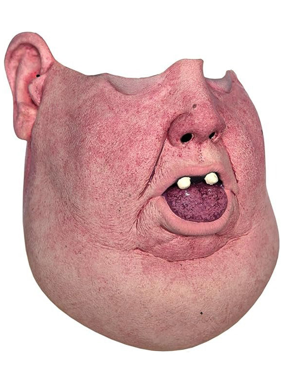 Tinsley No Neck Fat Man Premium Half Face Latex Mask - Main Image