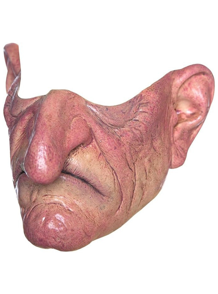 Tinsley Unhappy Pappy Old Man Premium Half Face Latex Mask - Side Image 1