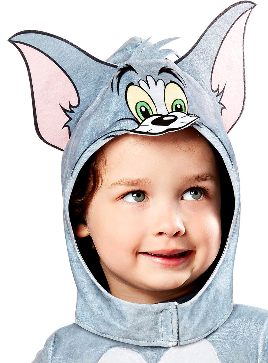 Image of Tom and Jerry Boys Tom the Cat Costume - Close Image